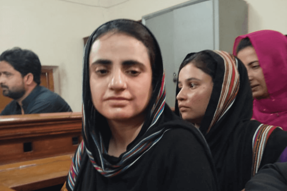 Rights activist Mahrang Baloch among six sent to 10-day remand in Pakistan terror probe