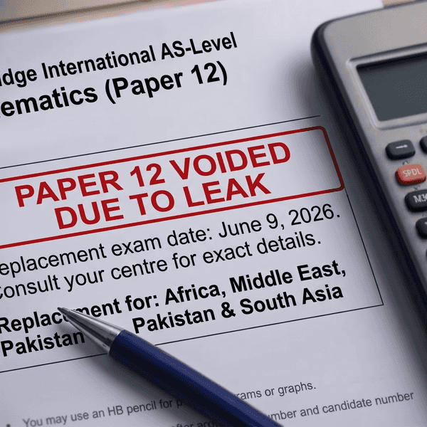 Cambridge cancels AS-level Mathematics exam paper after leak, orders replacement test for June 9