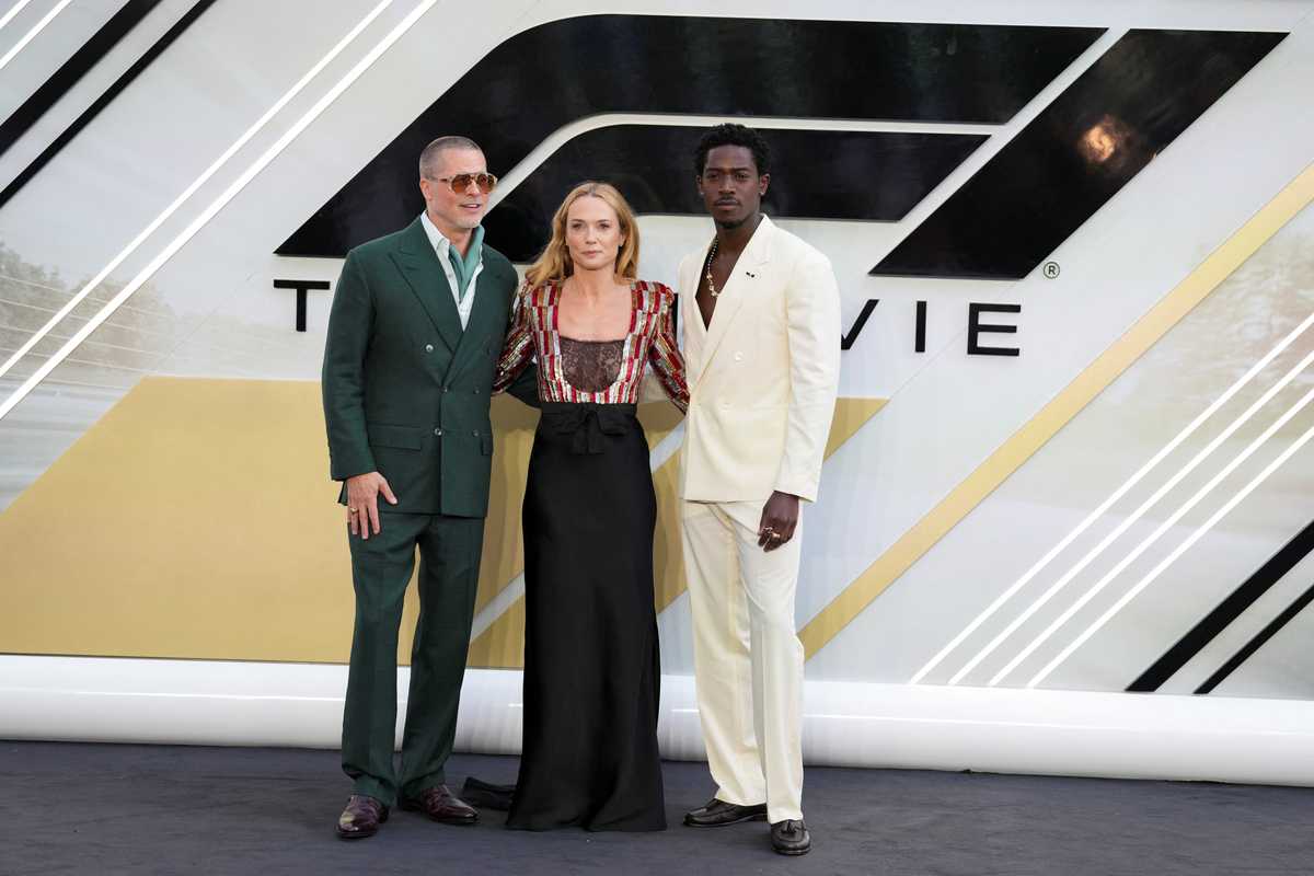 Brad Pitt, Damson Idris hit the gas in 'F1' movie
