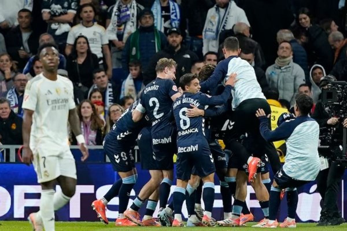 Real Madrid handed shock home loss as Celta Vigo spring surprise