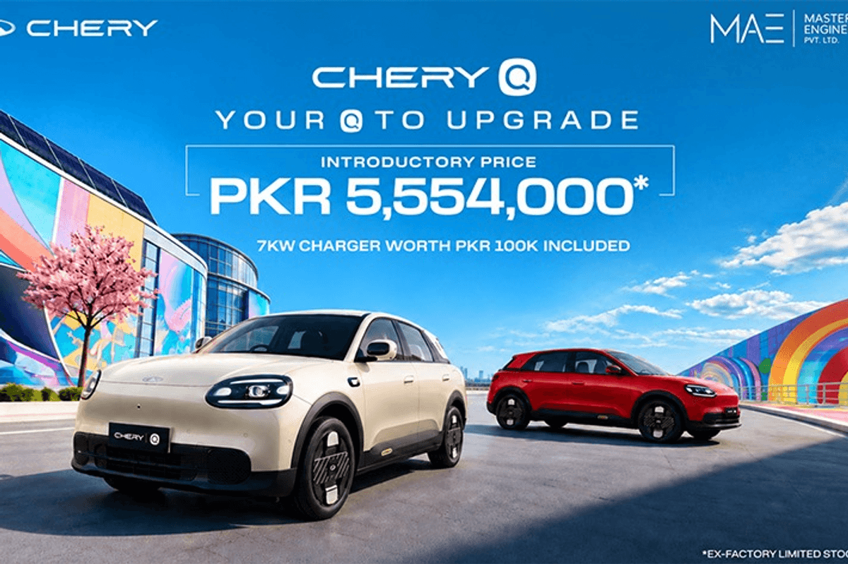 Chery Master Pakistan Launches Chery Q, Setting a New Standard in Everyday Mobility at PKR 5,554,000 for a Limited Time