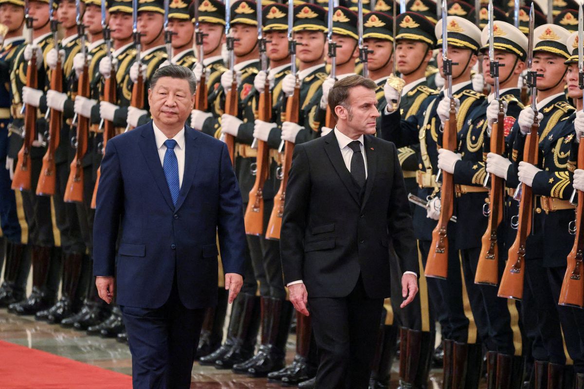 France's Macron meets Xi for Ukraine, trade talks