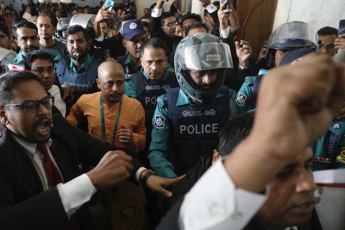 Bangladesh grants bail to outspoken Hindu monk