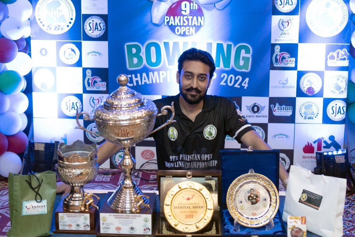 Daniyal Shah sets national record at Pakistan Open Ten Pin Bowling Championship