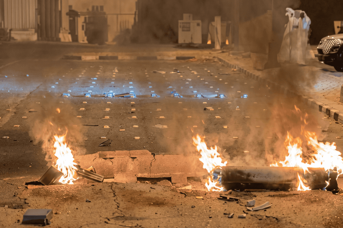 Drone and missile attack hits Kuwait airport, suspends flights