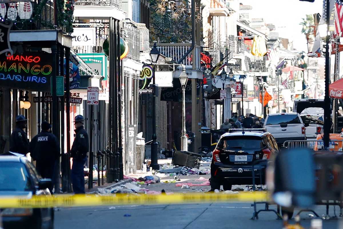 New Orleans New Year's celebration turns deadly as man rams truck into crowd