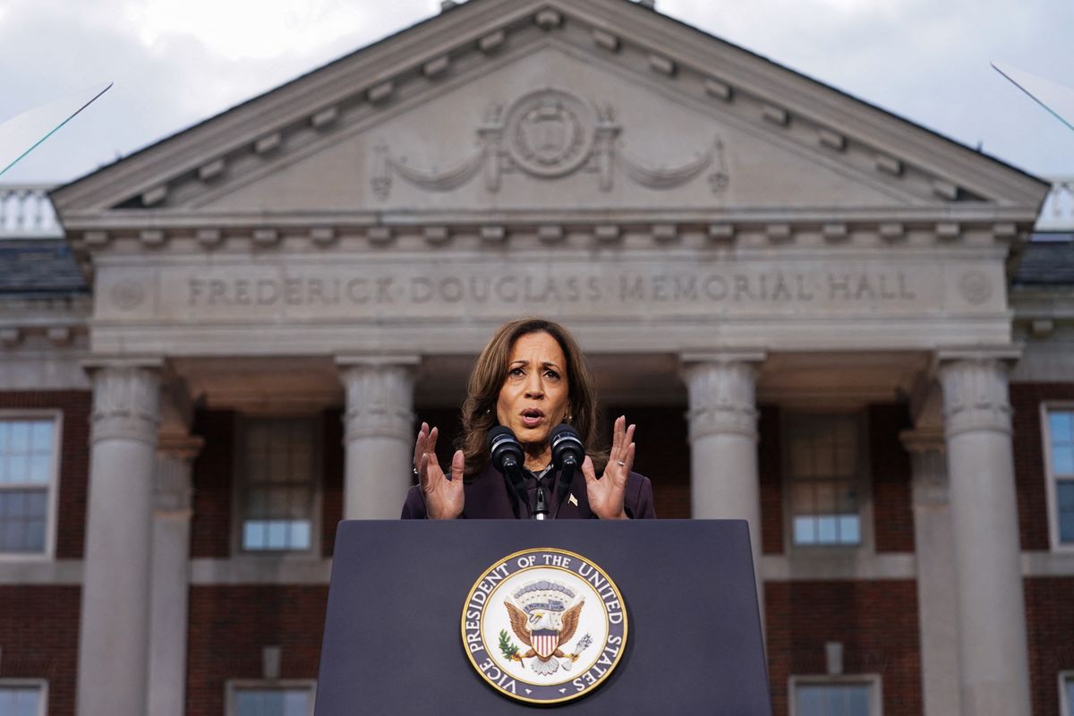 Harris gives defiant concession speech after stunning Trump win