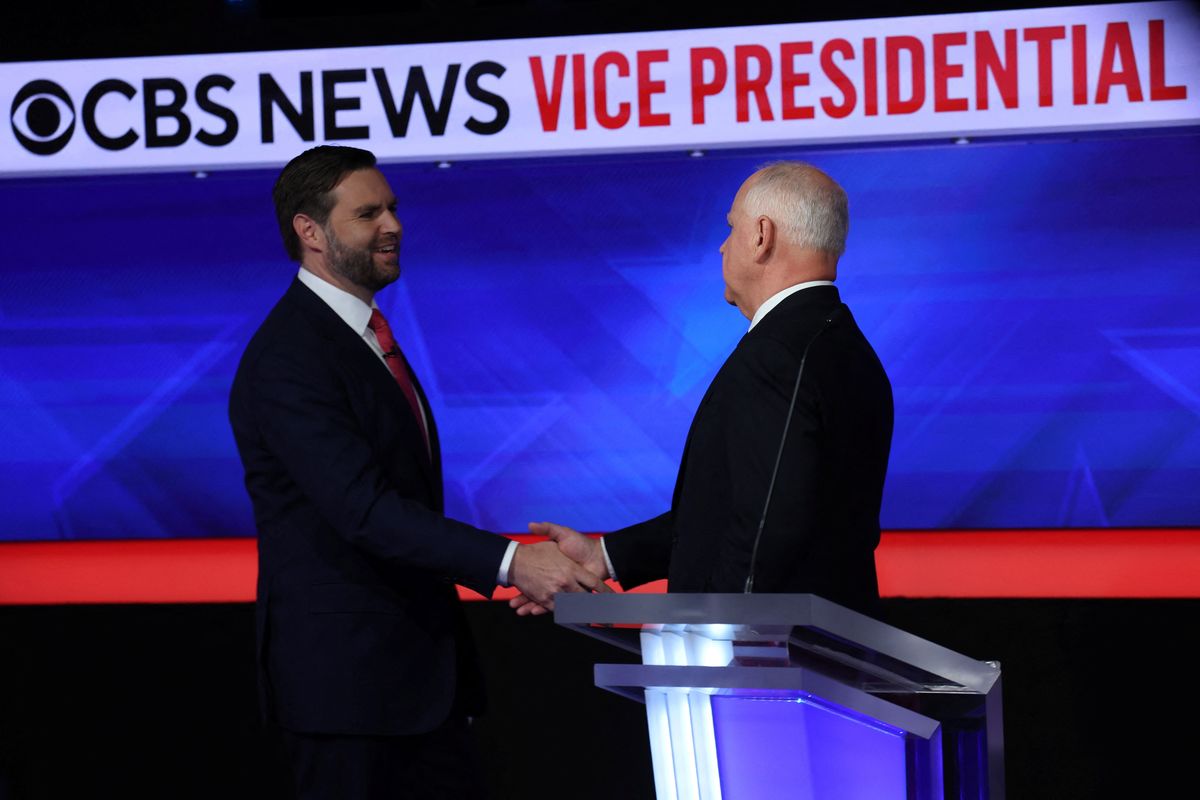 Walz and Vance clash, politely, at policy-heavy vice presidential debate