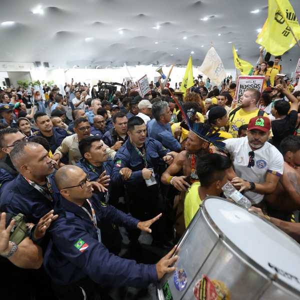 Protesters force their way into COP30 summit venue, clash with security
