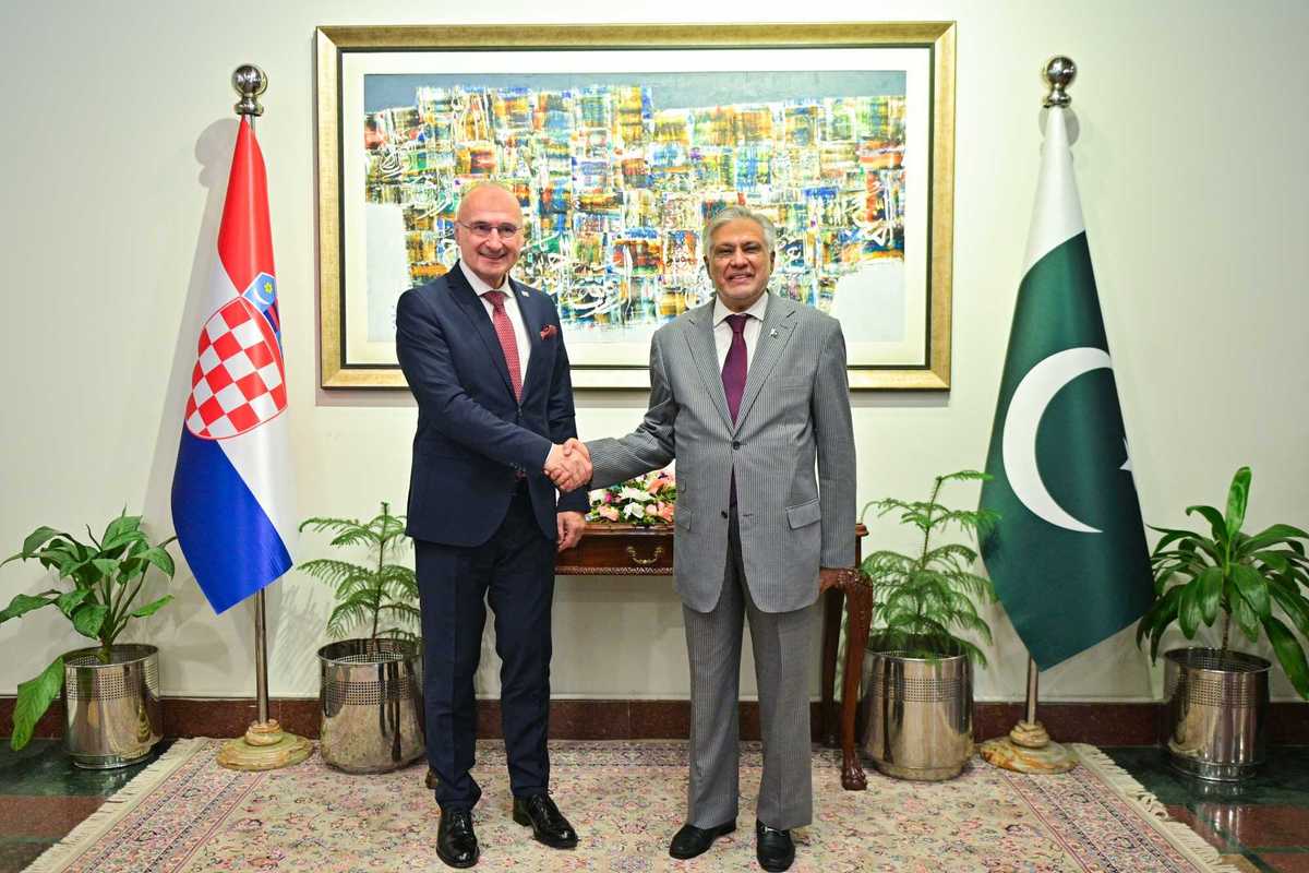 Pakistan, Croatia agree to expand cooperation across key sectors, strengthen port links