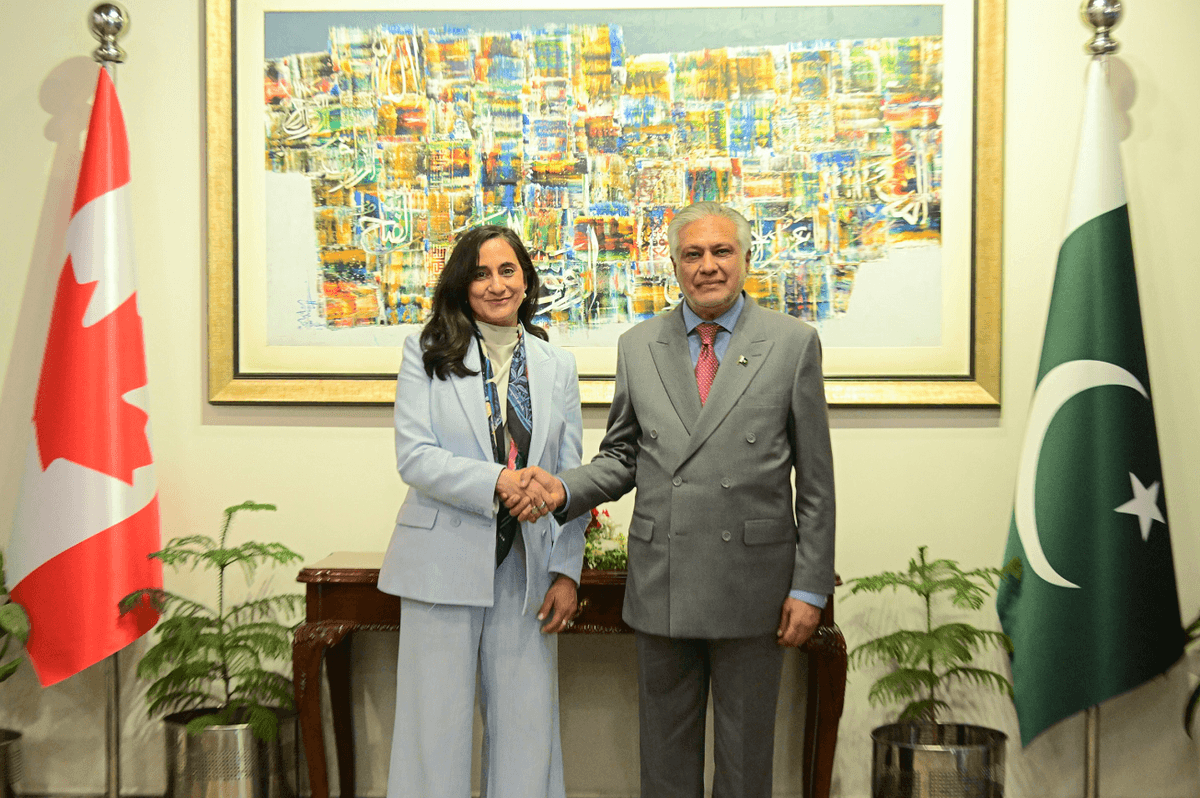 Canada's foreign minister arrives in Pakistan on first official visit