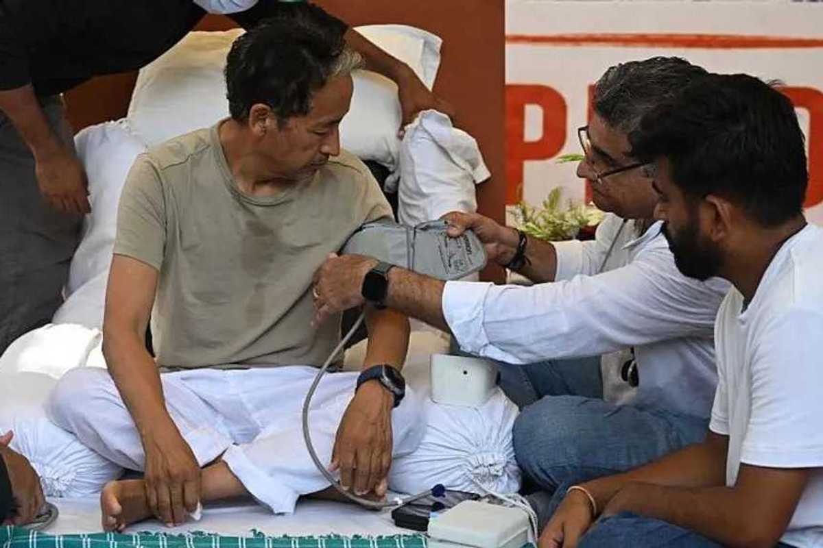 Sonam Wangchuk moved to hospital after 20-day hunger strike over India exam scandal