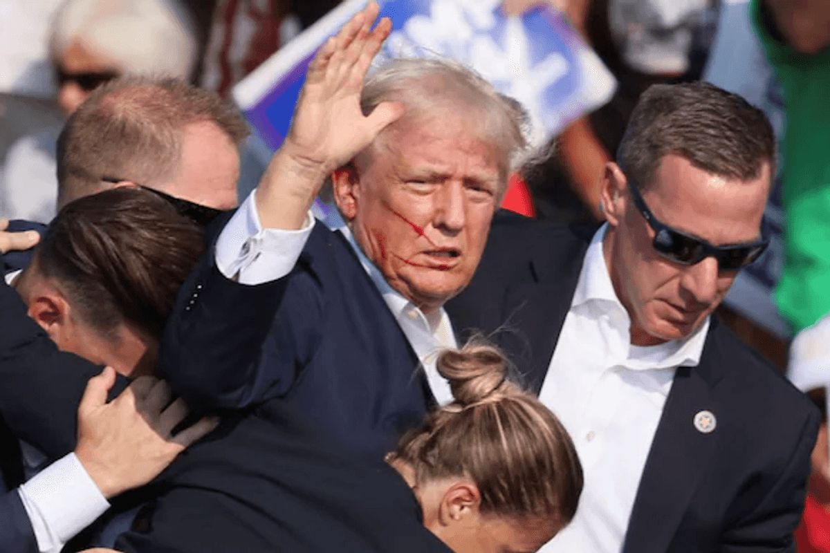 Trump shooting scare renews 'staged' conspiracy theory