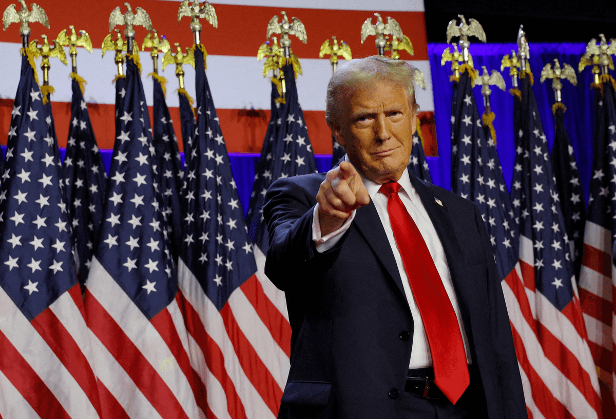 Trump's approval rating rises to 44%; Americans worry less about recession