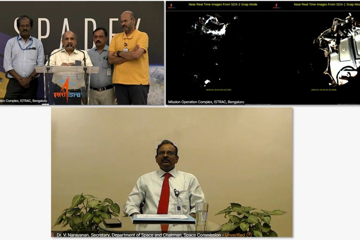 India's ISRO achieves milestone in satellite docking in space