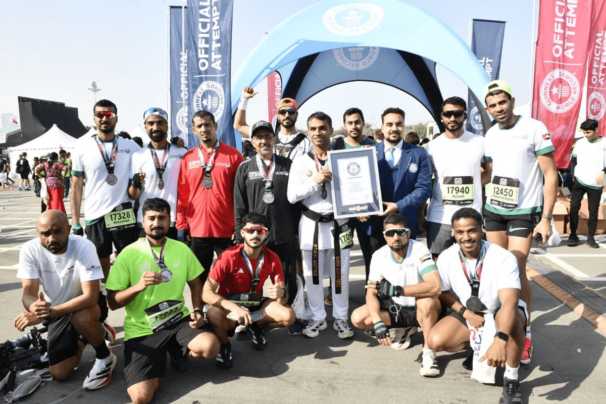 Dubai Police set two Guinness World Records