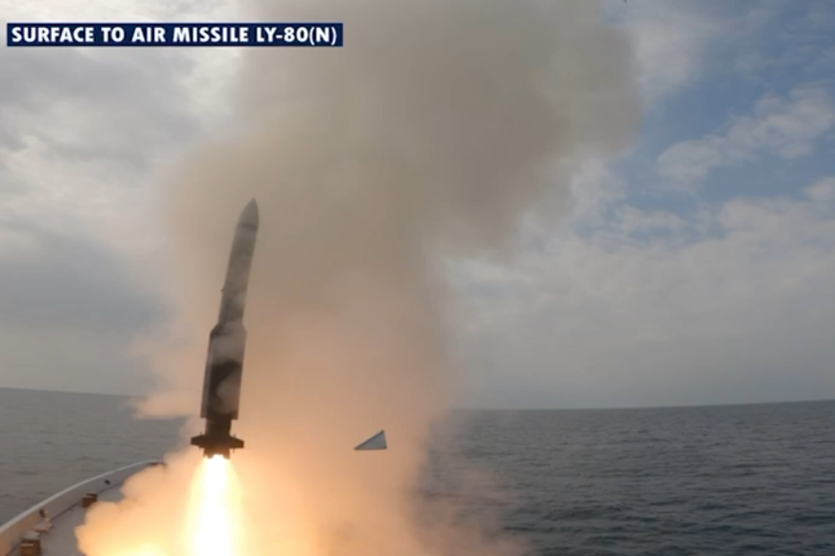 Pakistan Navy successfully tests surface-to-air missile