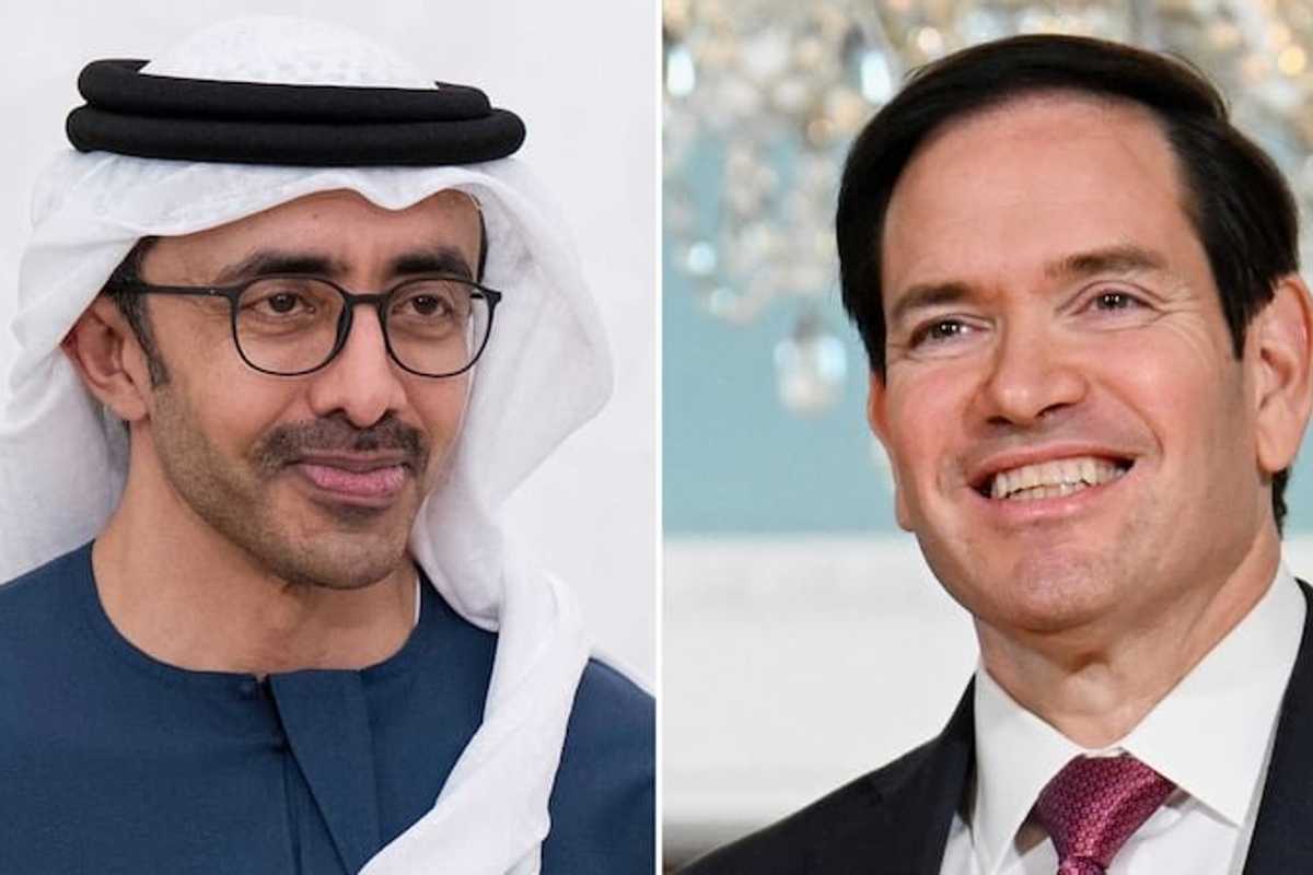 UAE's Deputy PM receives phone call from US Secretary of State Rubio