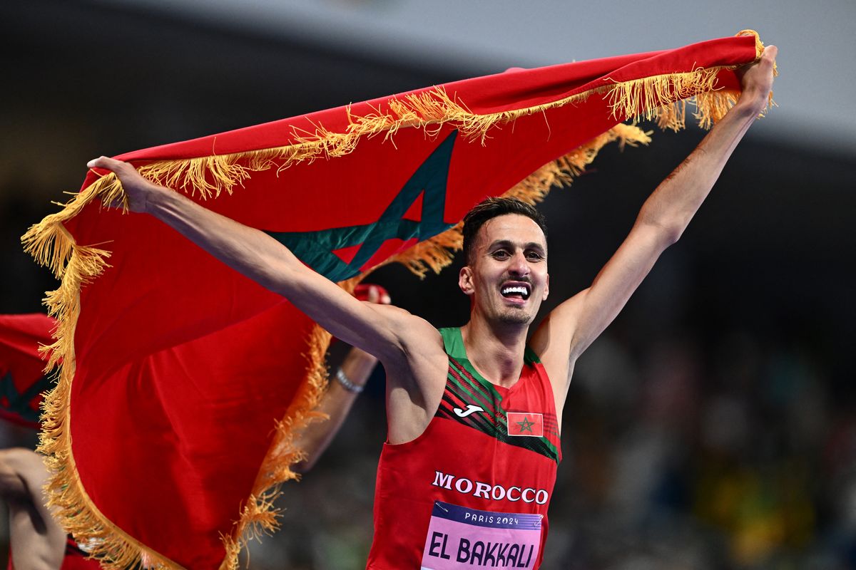 Morocco’s Soufiane El Bakkali becomes third Arab to win double Olympic gold