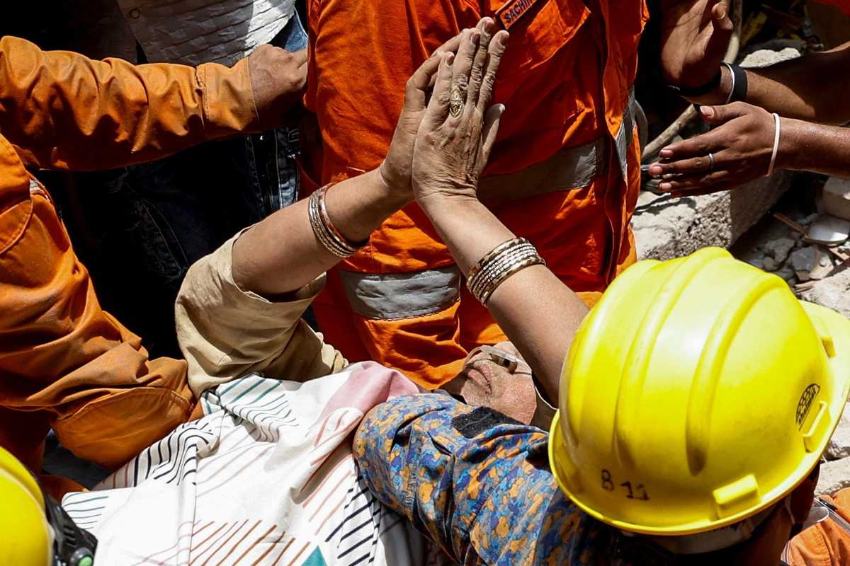 At least 11 killed in India building collapse