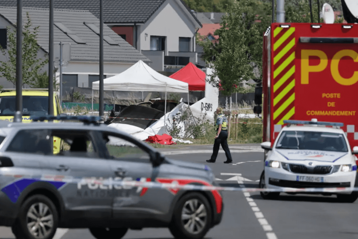 Skydiving plane crash in France kills all 11 on board near Nancy