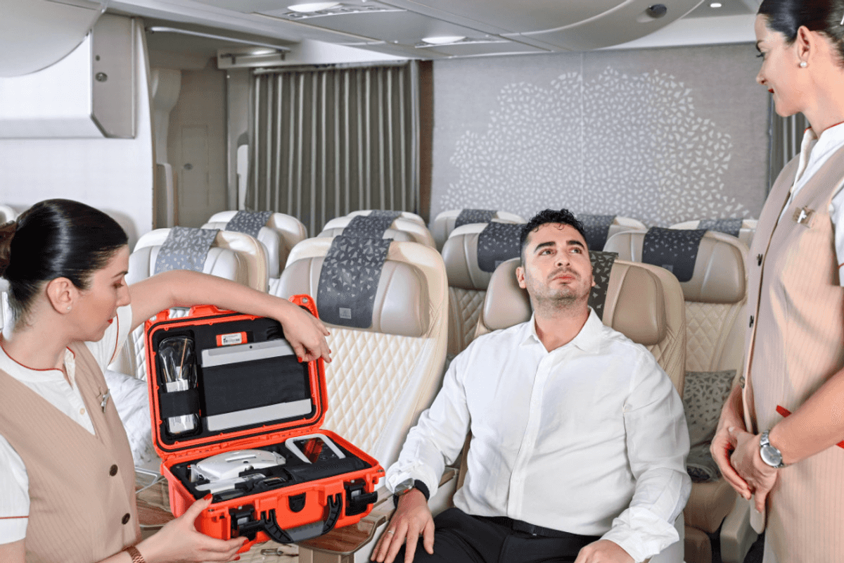 Emirates enhances in-flight medical care