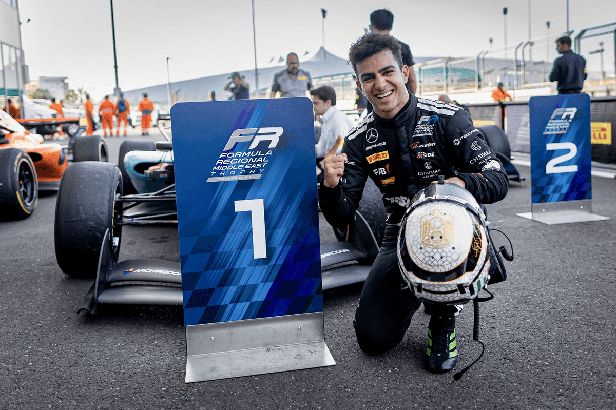 UAE’s Rashid Al Dhaheri makes Formula Regional history with home victory