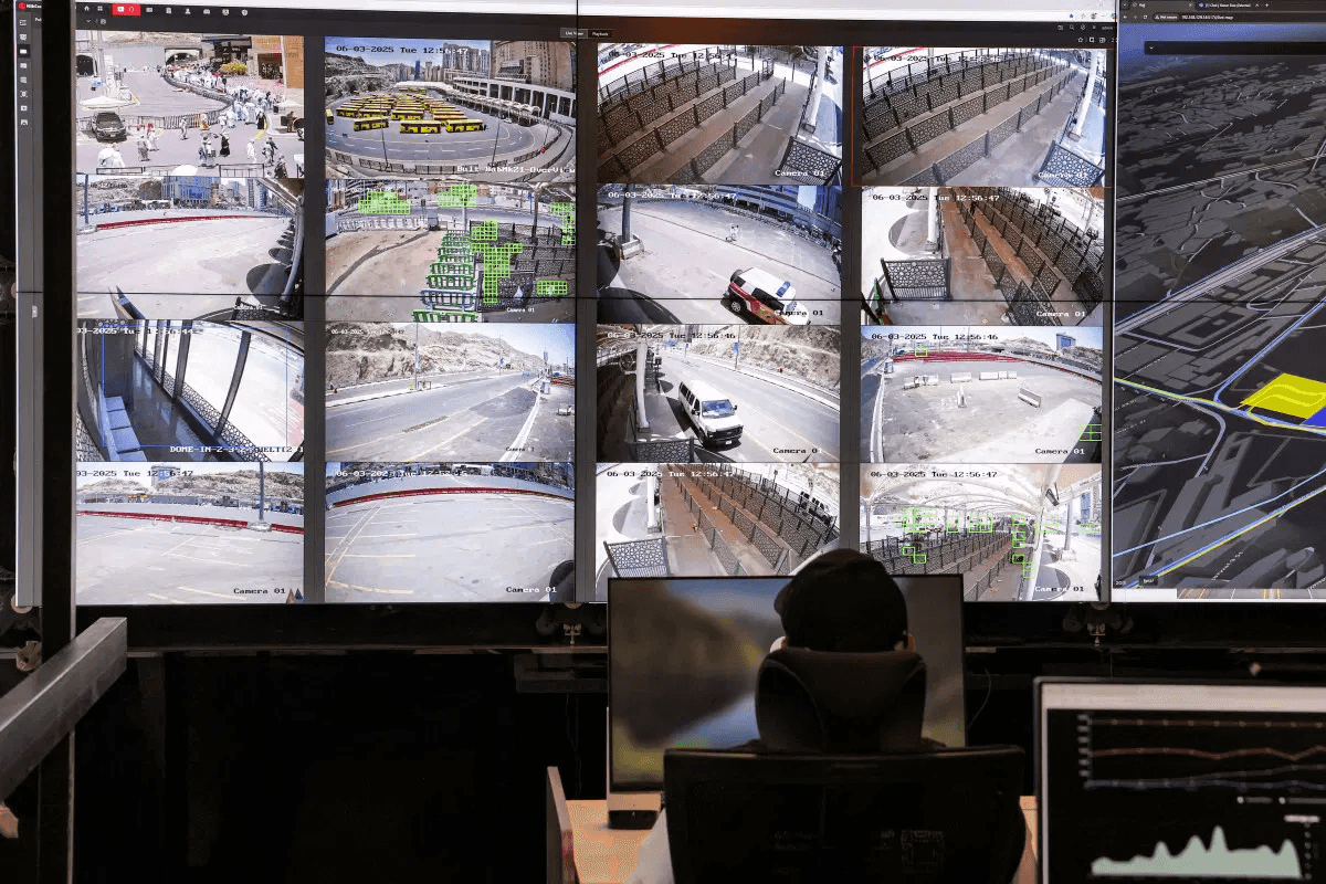 Saudis use AI, drones and thousands of cameras to keep hajj pilgrims safe