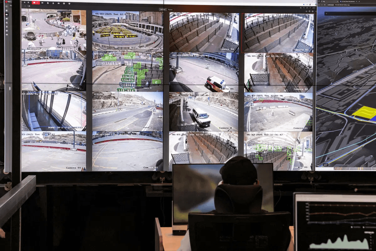 Saudis use AI, drones and thousands of cameras to keep hajj pilgrims safe