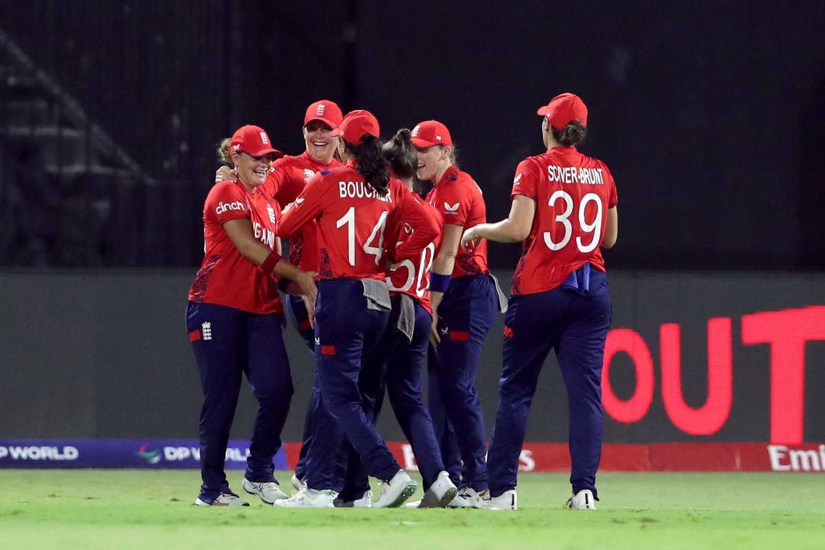 England stay unbeaten after win over South Africa in Women’s T20 World Cup