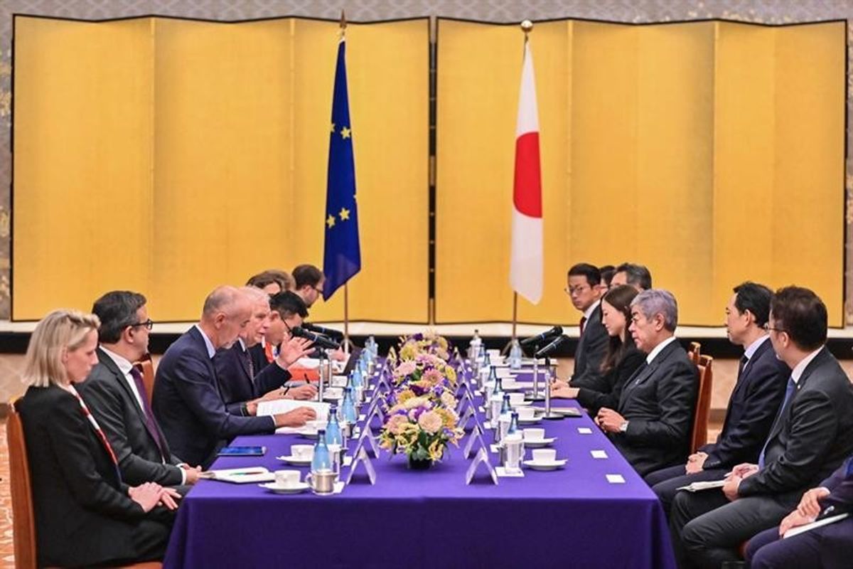 Japan and EU announce new defense pact