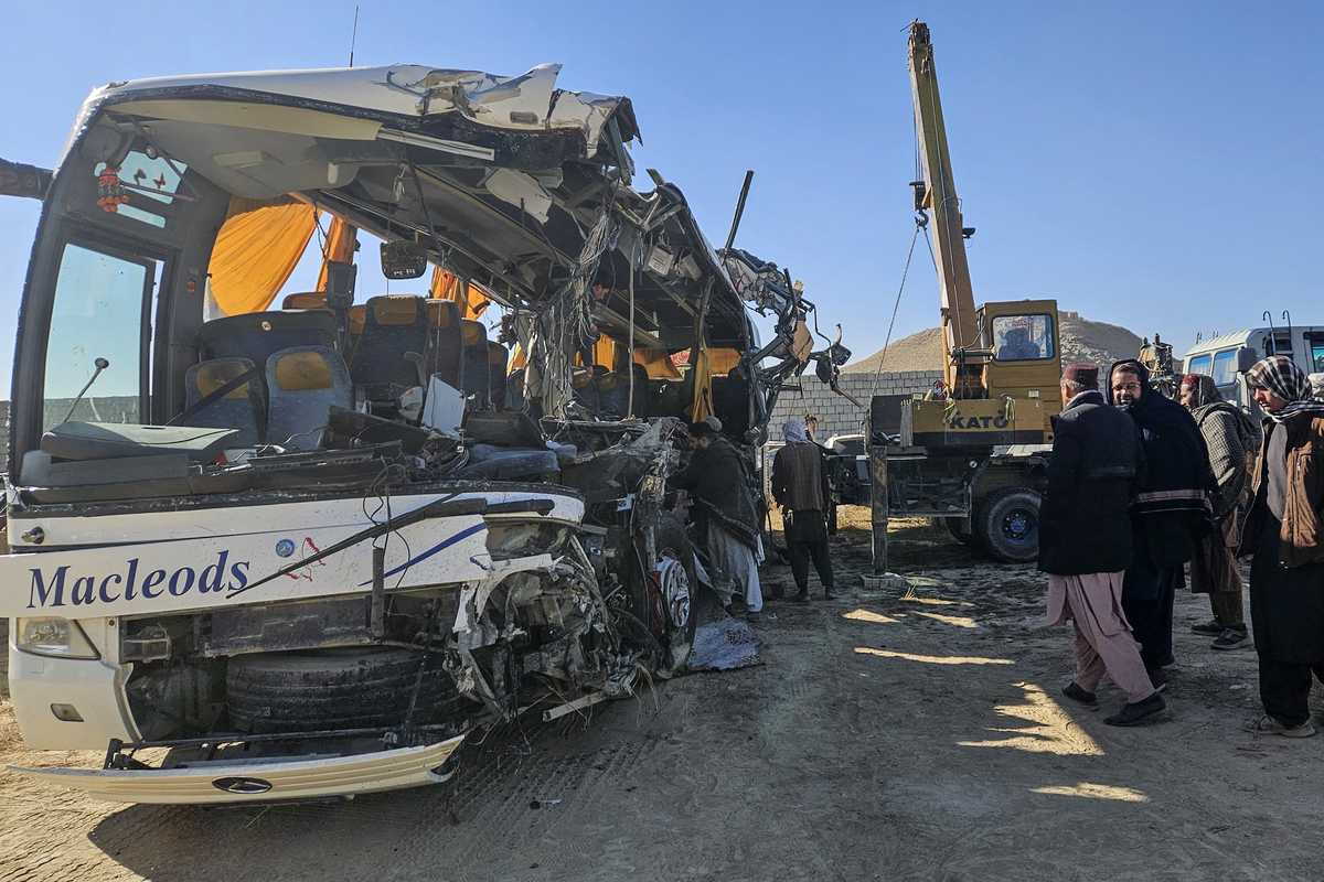 52 killed in two bus accidents in central Afghanistan