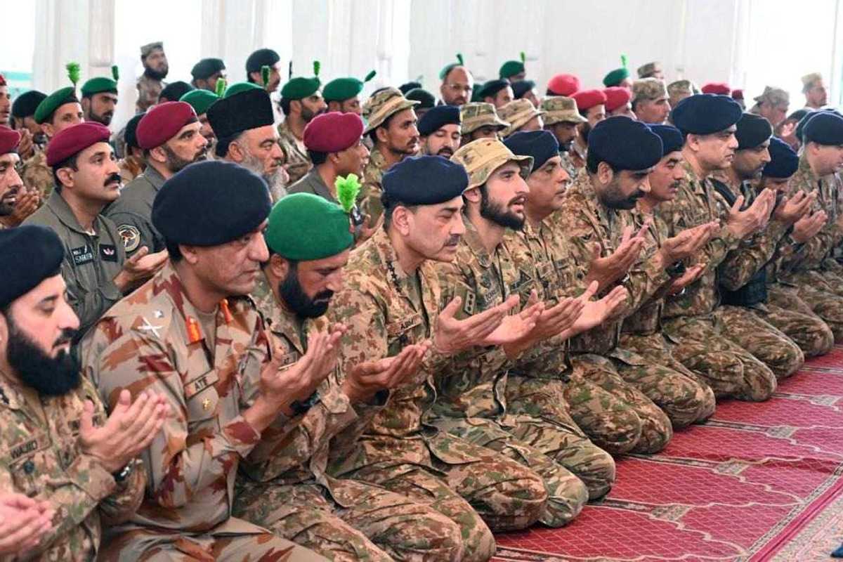 Field Marshal Asim Munir celebrates Eid with frontline troops in Balochistan, vows to pursue terrorism abettors