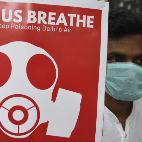 'I miss breathing': Delhi protesters demand action on pollution