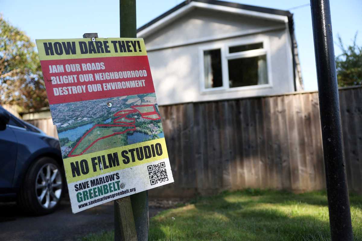 Britain to intervene in planning decision for film studio near London