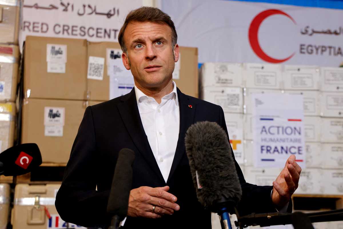 Macron urges 'reform' of Palestinian Authority to run Gaza without Hamas