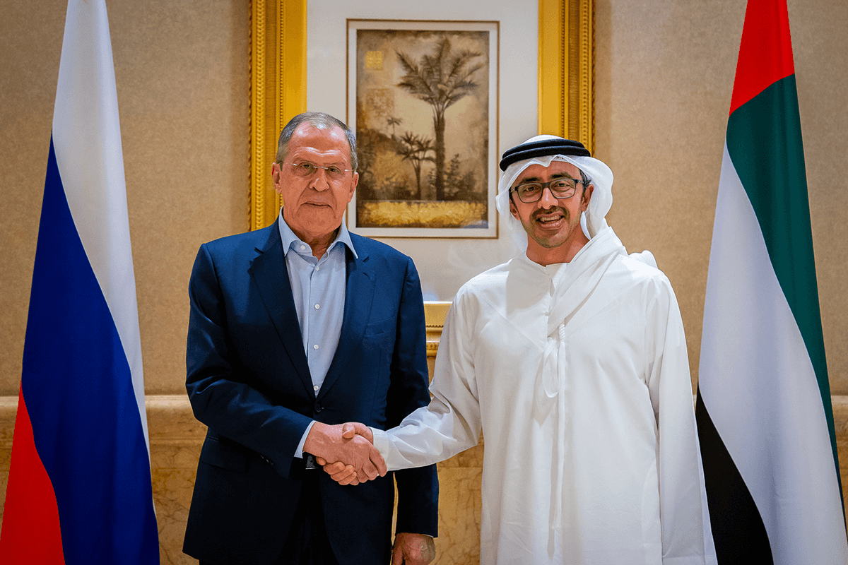 Russia, UAE foreign ministers discuss Hormuz tensions amid Iran conflict