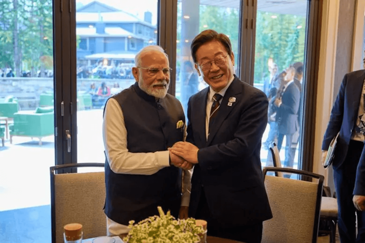 South Korean president in India for talks on shipping, AI