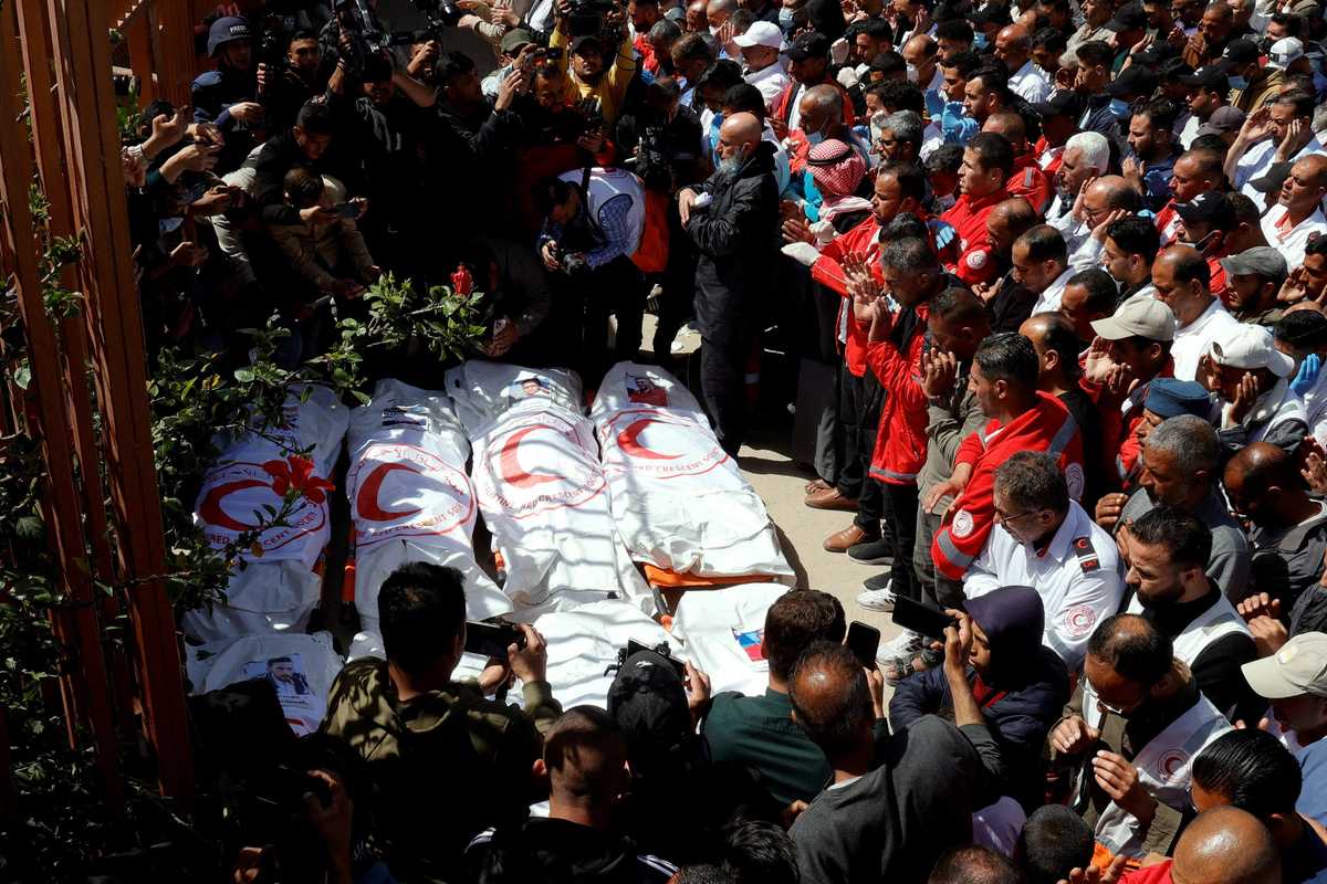 Israeli military review into killing of Gaza aid workers finds 'professional failures'