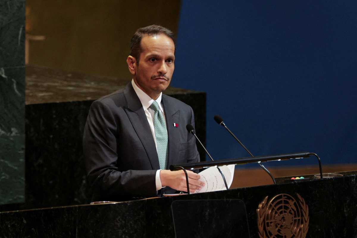 Qatar PM urges world to 'stop using double standards' and punish Israel