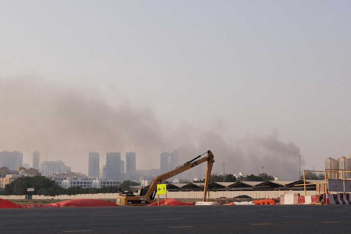 Dubai media office says limited fire near US Consulate contained after drone strike