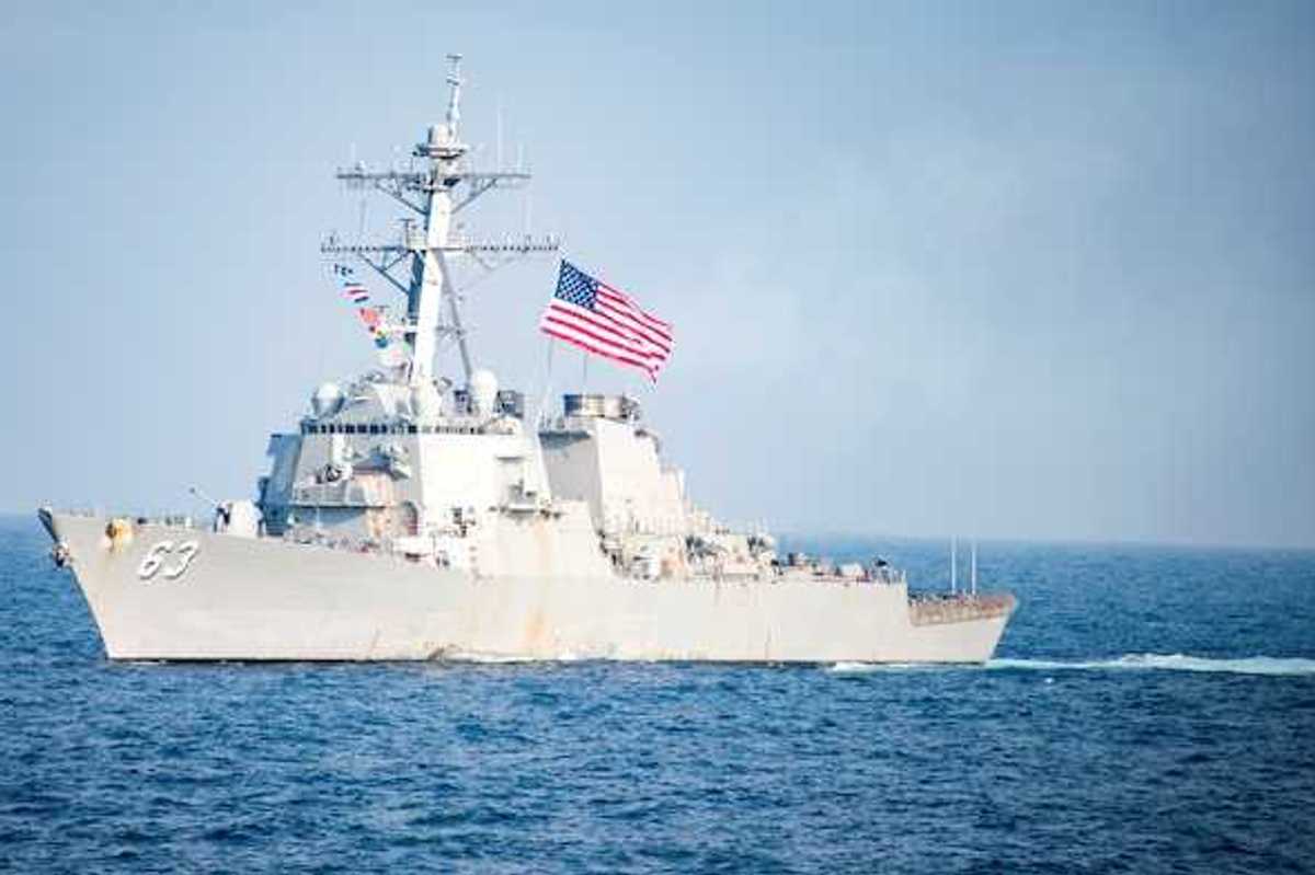 Iran says two missiles hit US Navy frigate in Strait of Hormuz
