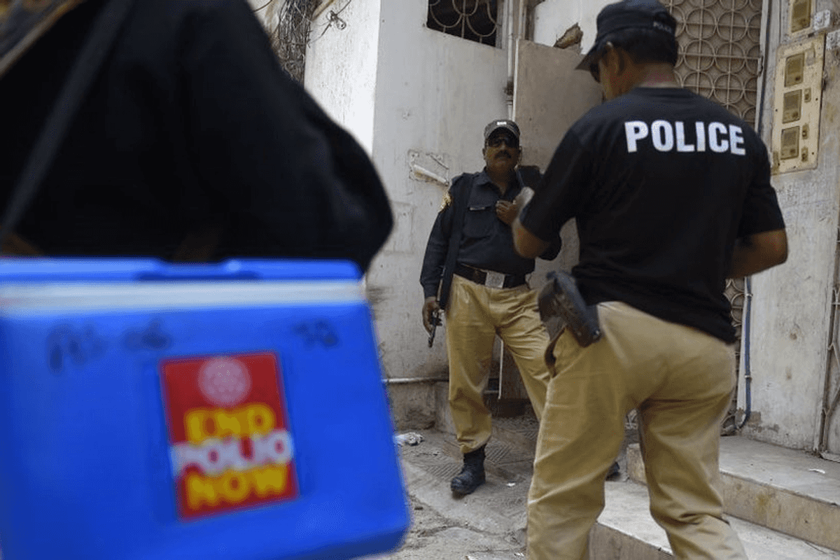 Policeman among two killed in attack on polio vaccination team in northwest Pakistan