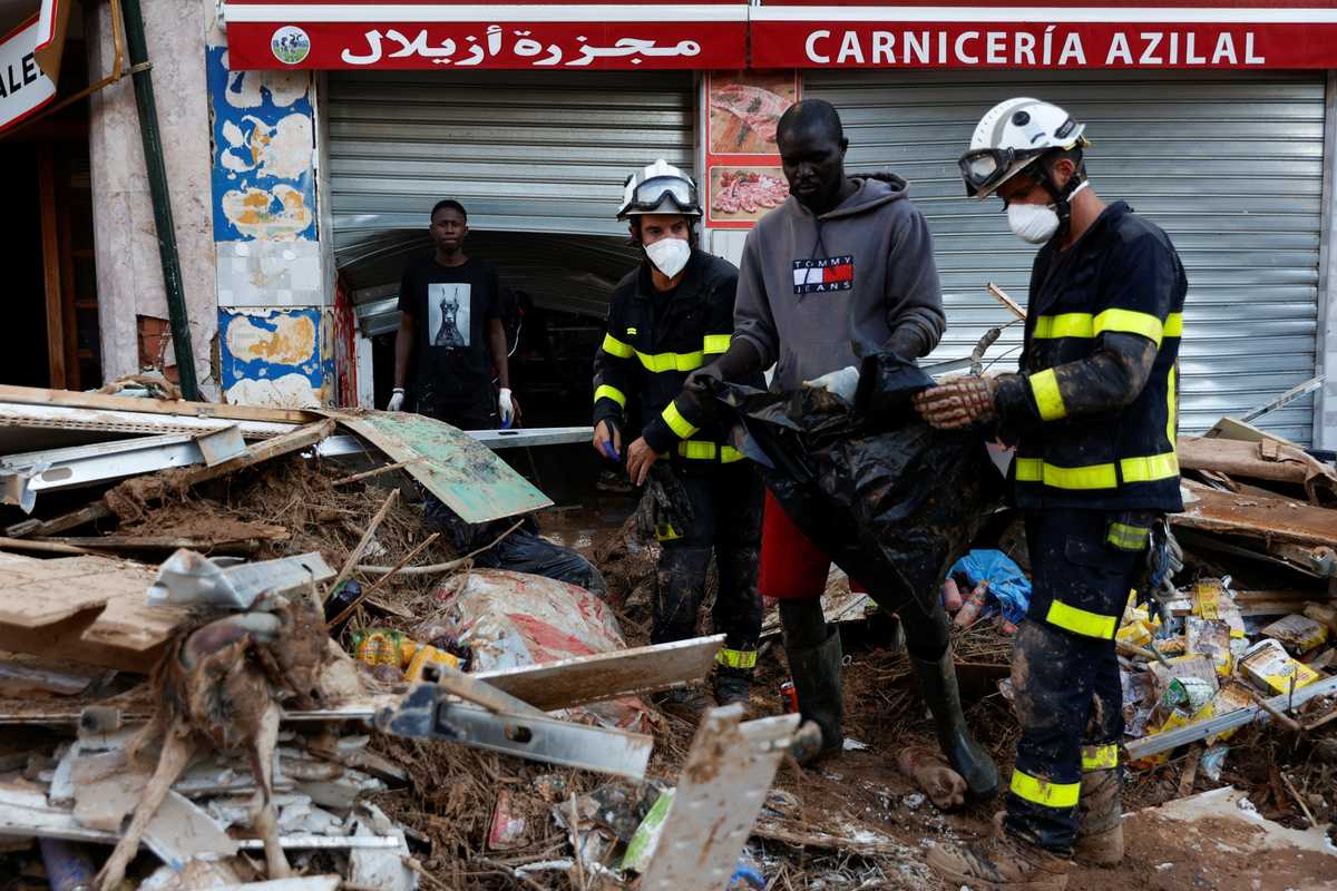 Spain mounts biggest peacetime disaster recovery operation as death toll reaches 214