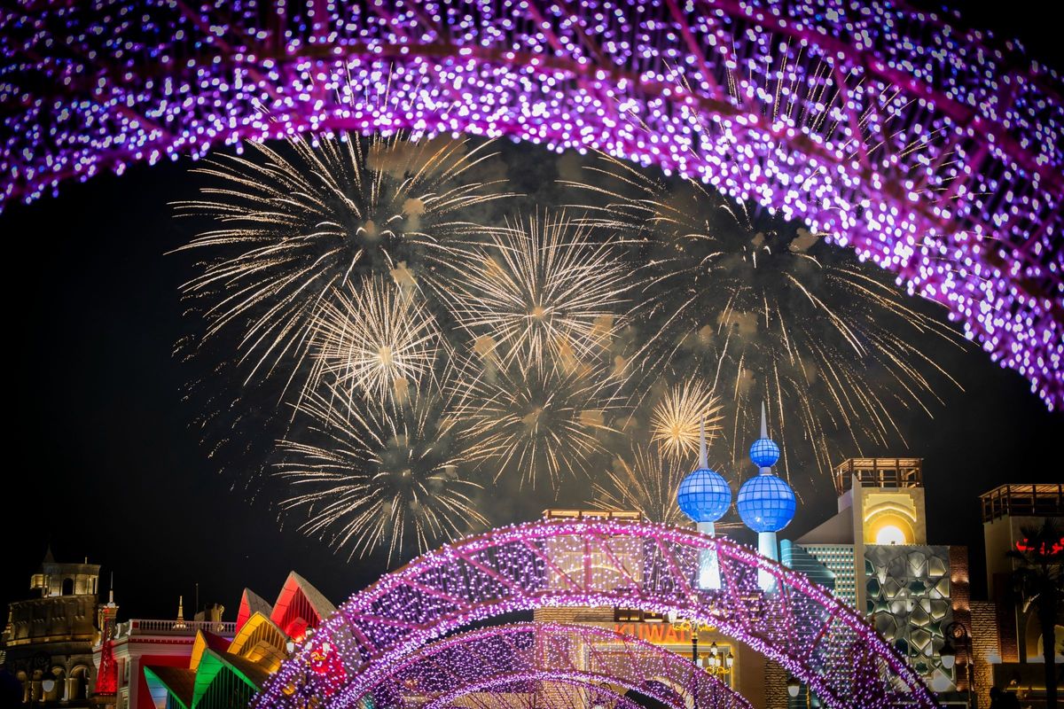 Global Village to ring in the new year seven times