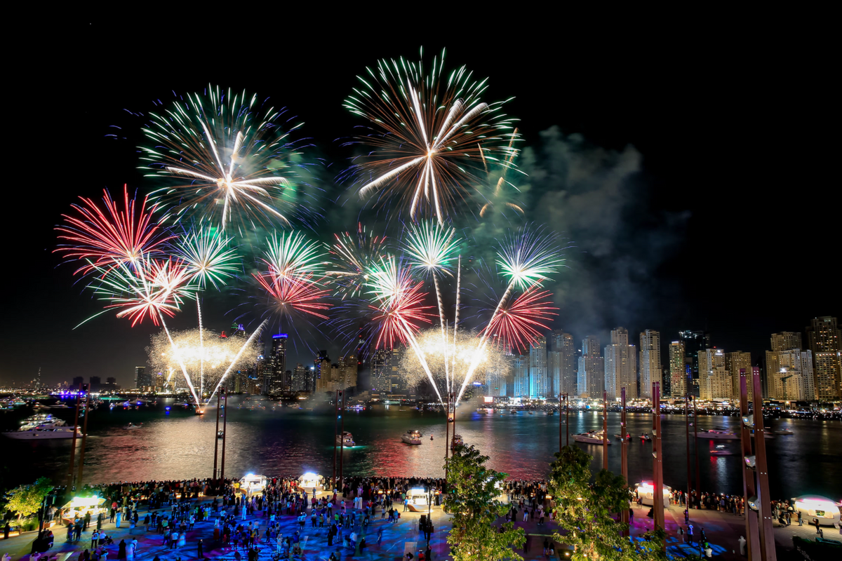 Dubai roads to avoid on New Year's Day
