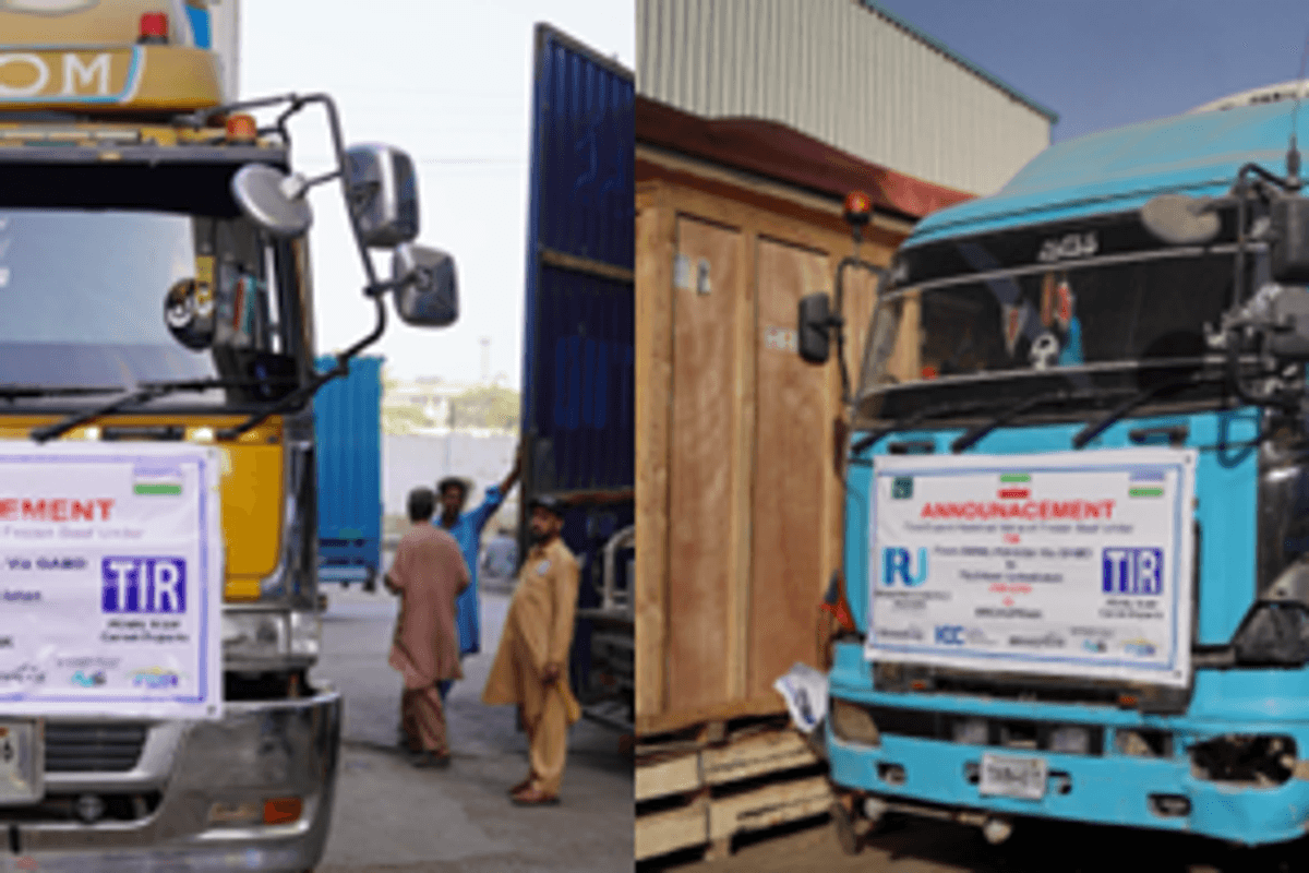 Pakistan opens new Iran transit corridor with first export shipment to Uzbekistan