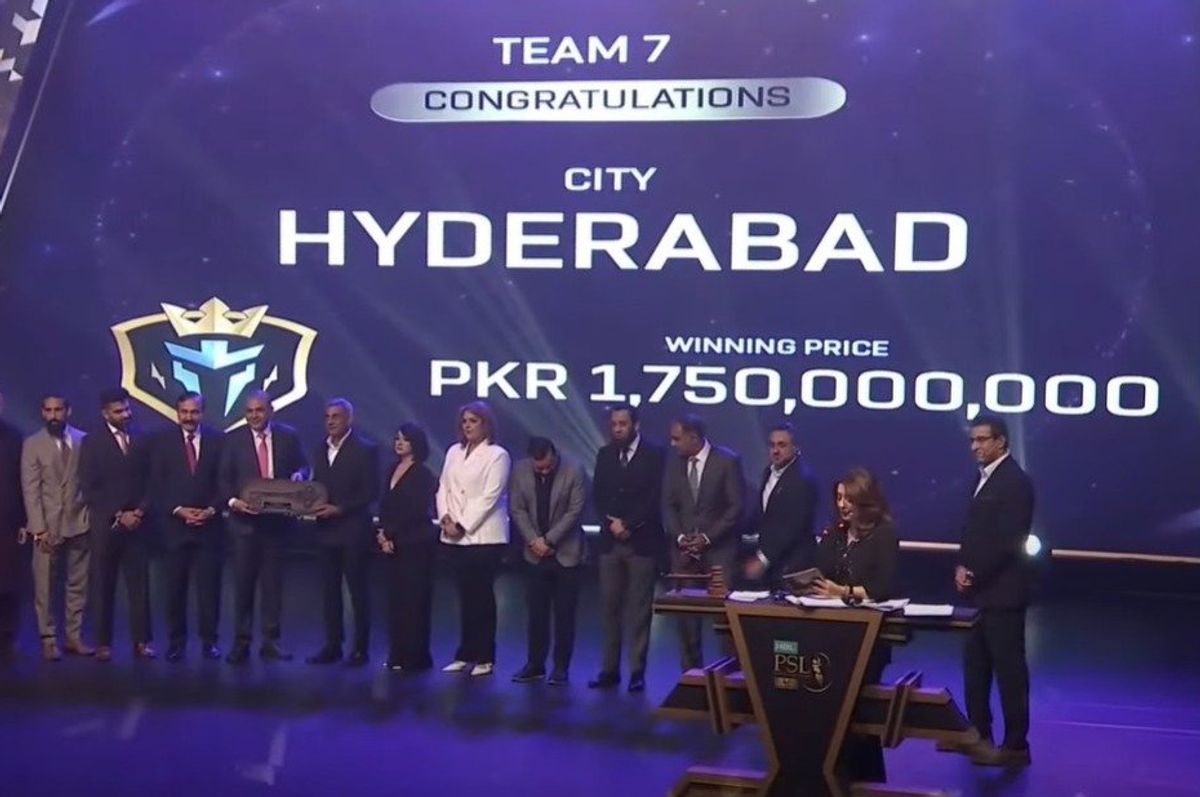 HBL PSL expands to eight teams as Hyderabad and Sialkot franchises sold in auction