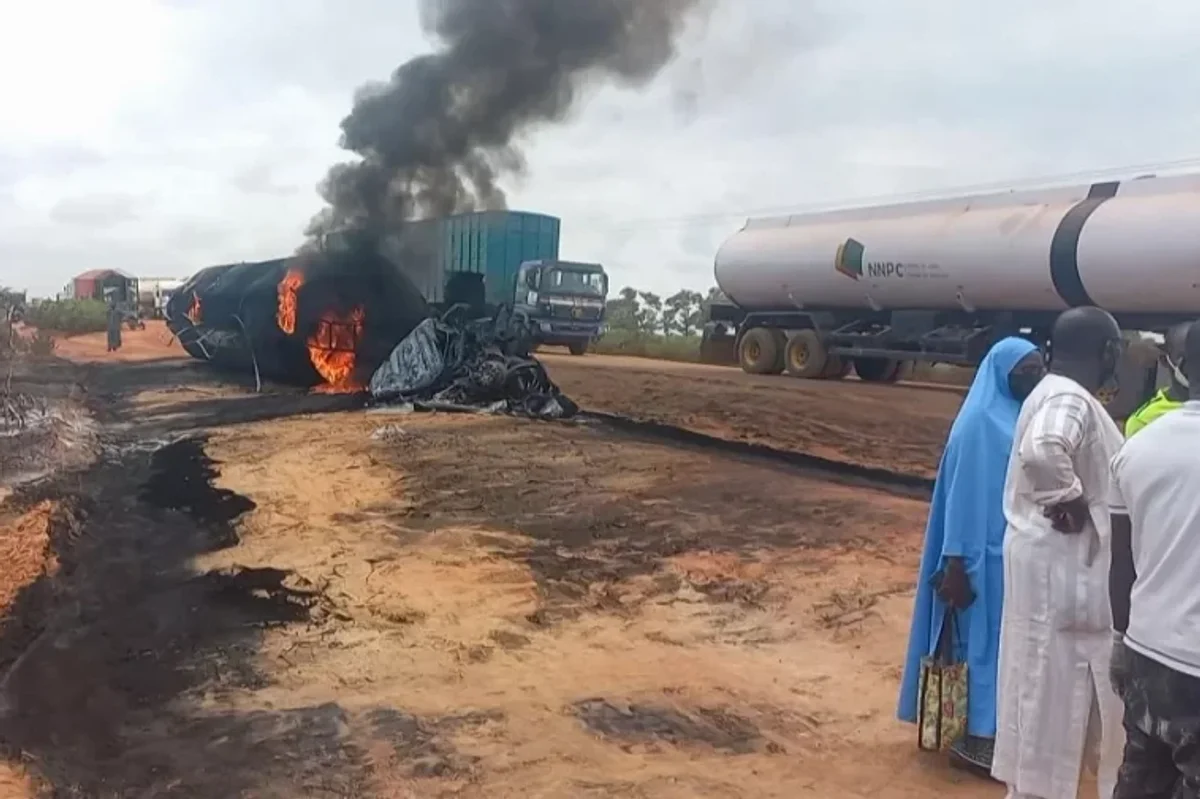 Nigeria fuel tanker explosion kills at least 94