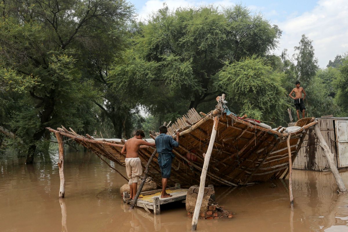 Death toll from floods in Pakistan's Punjab rises to 56 as rains, swelling rivers threaten more damage